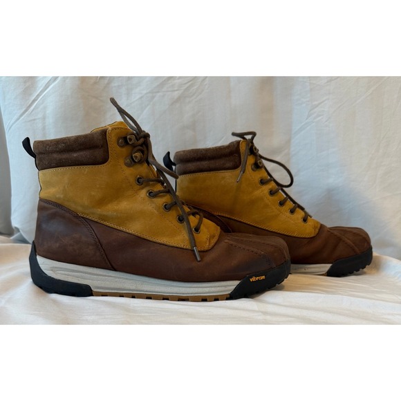 Huckleberry All-Weather Mens Vibram Leather Duck Boots Waterproof Size 11 - Picture 2 of 11